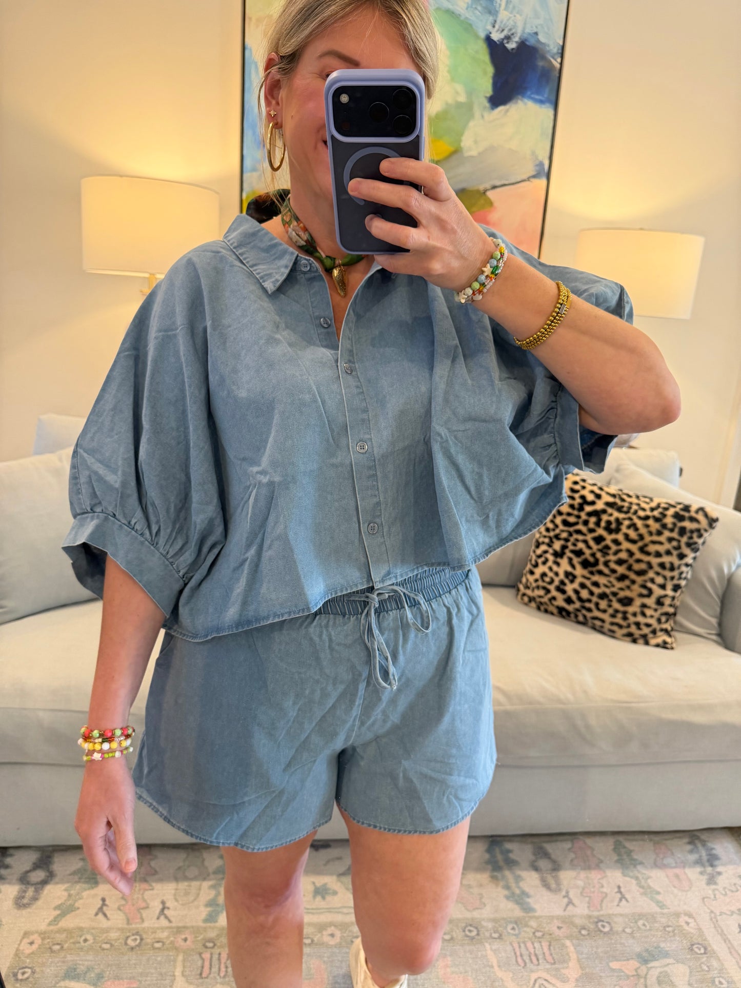 D+M DENIM SET