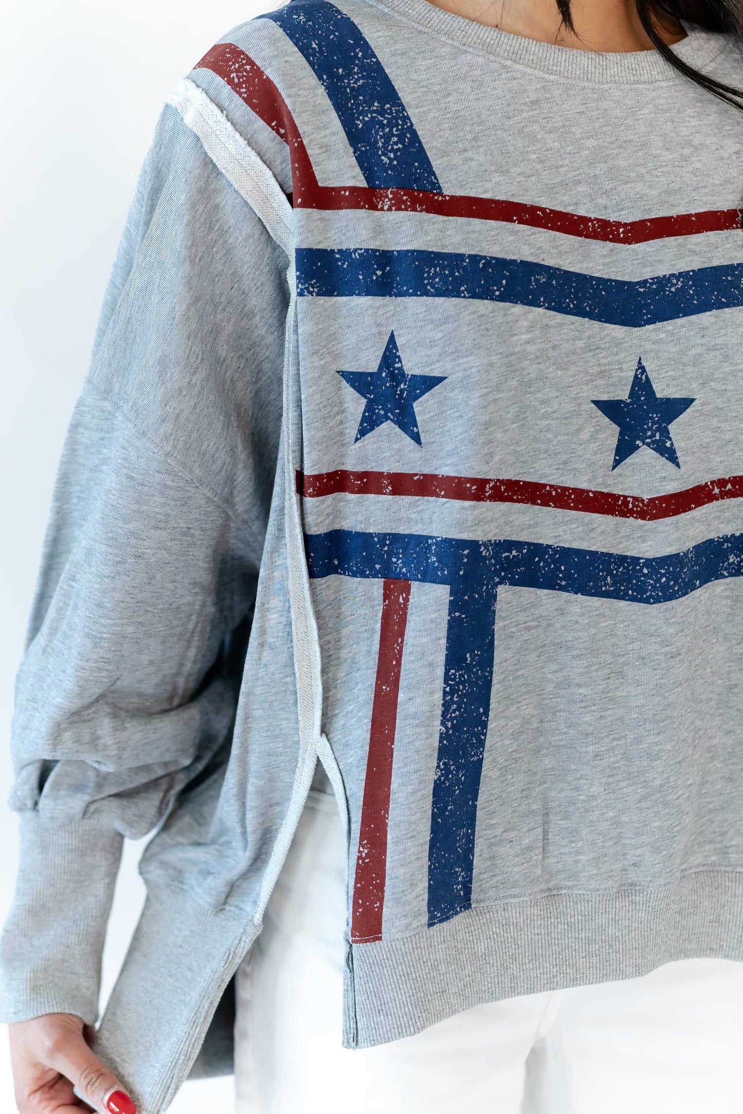 PATRIOTIC PULLOVER