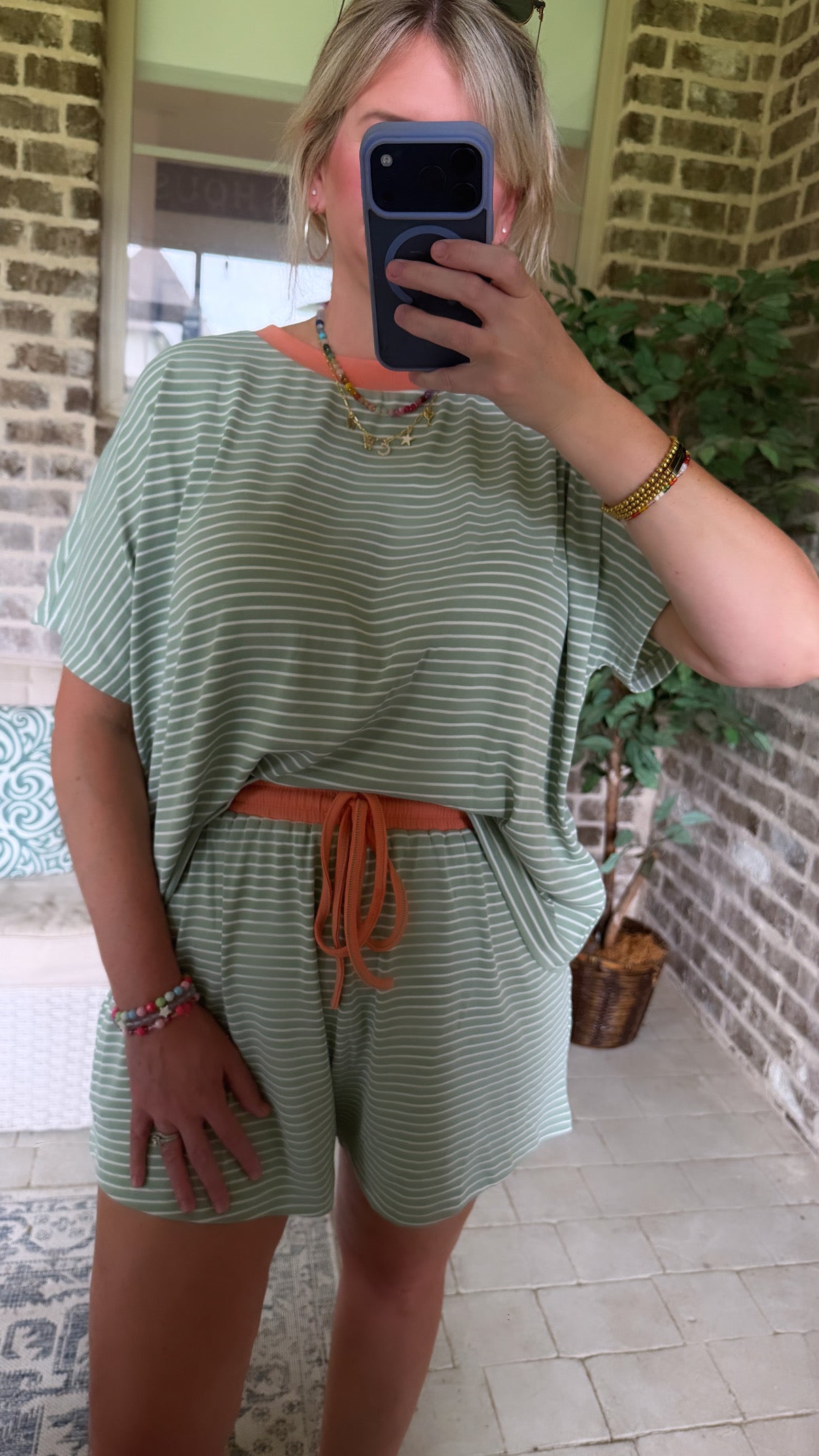 STRIPE WEEKEND SET