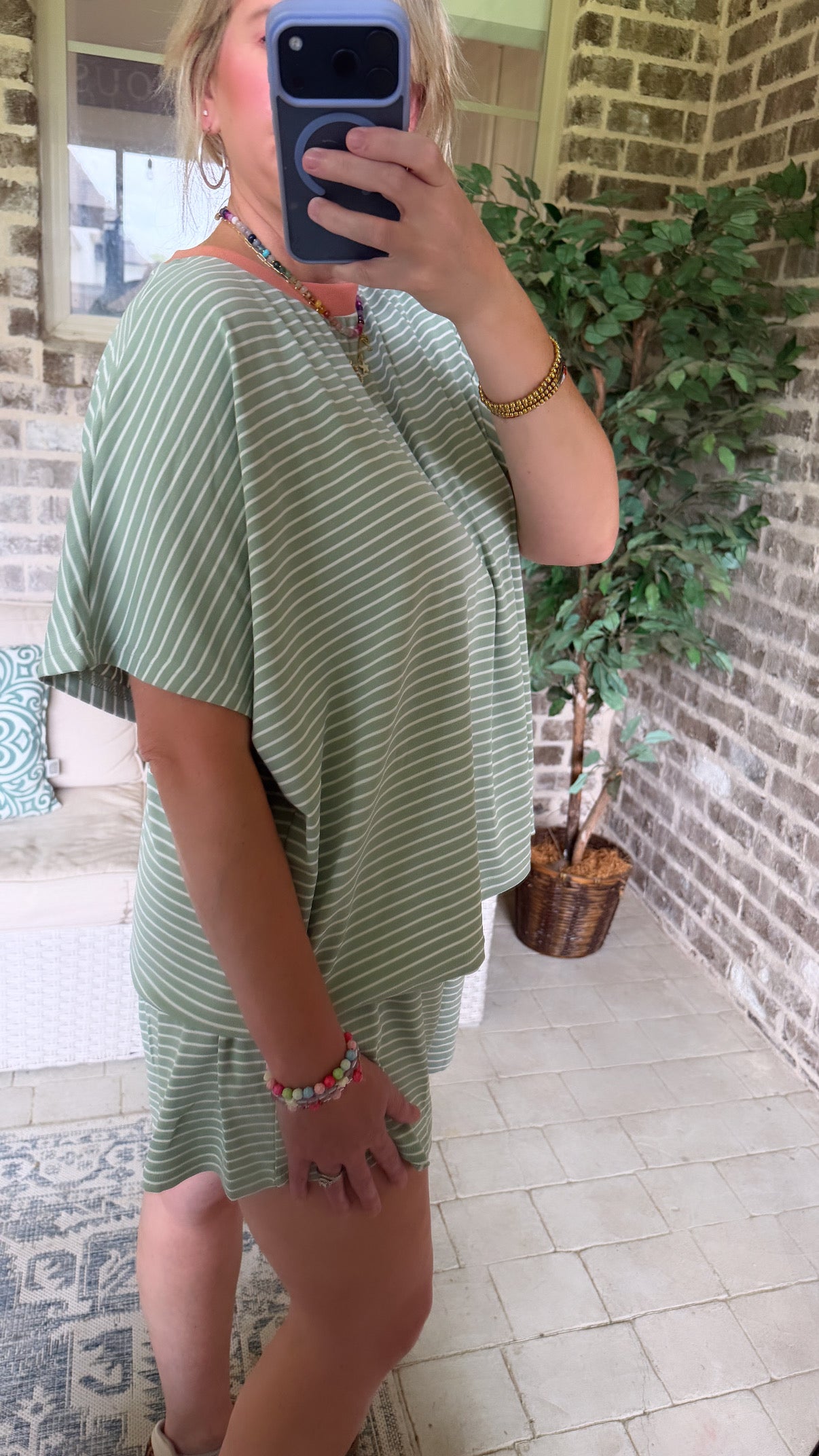 STRIPE WEEKEND SET