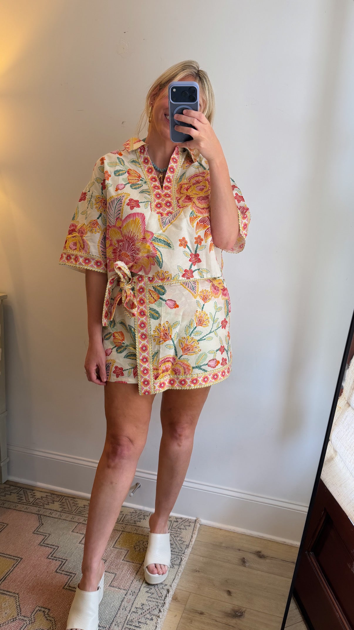 BOTANICAL SKORT SET