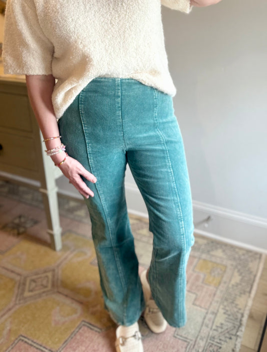 VINTAGE CORDUROY FLARE PANTS