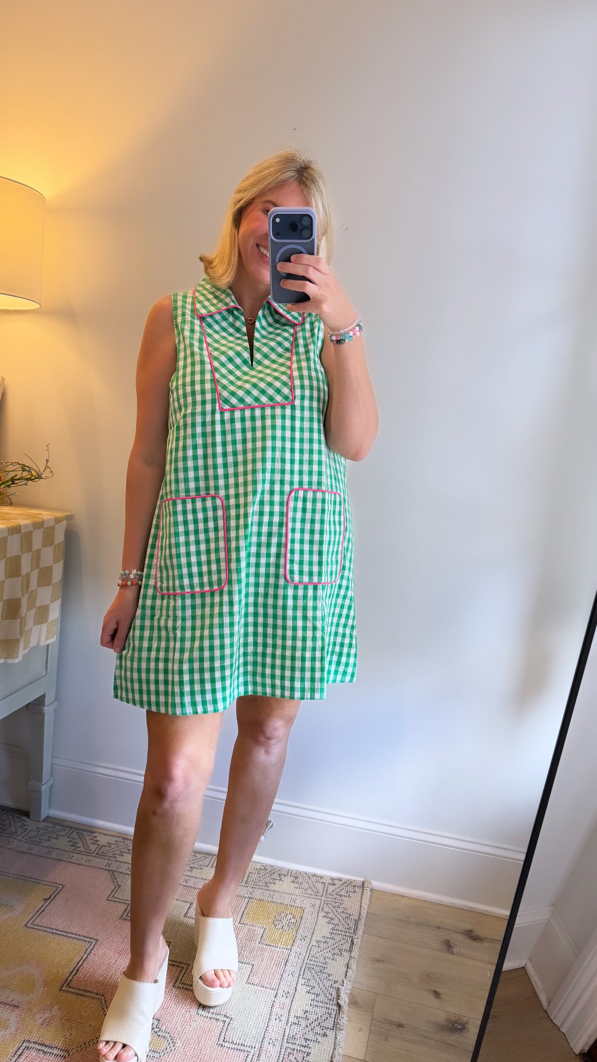 HAMPTON CHECK DRESS
