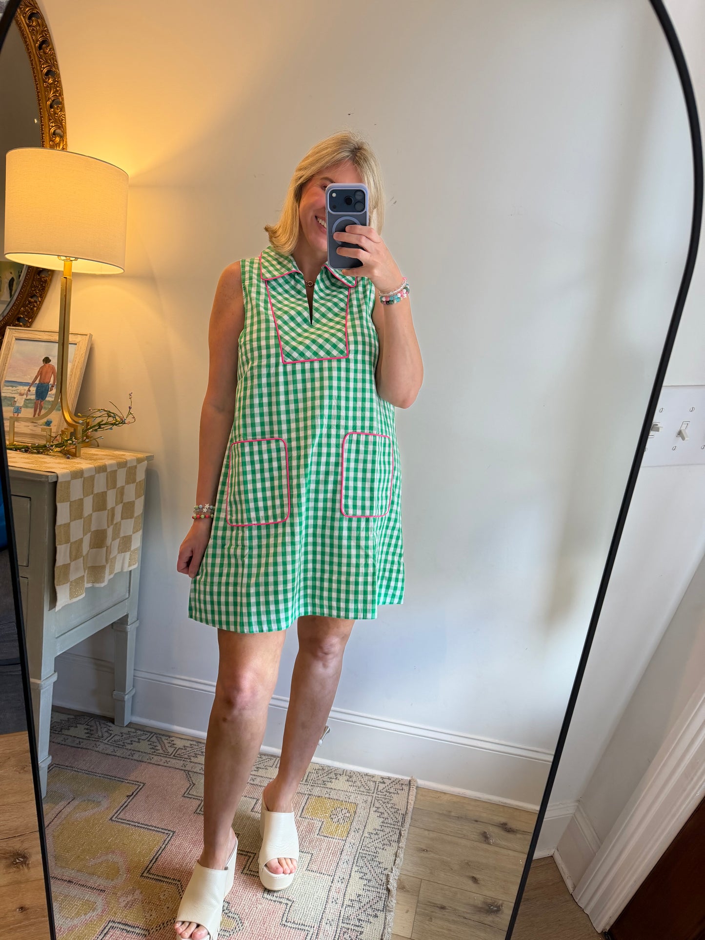 HAMPTON CHECK DRESS