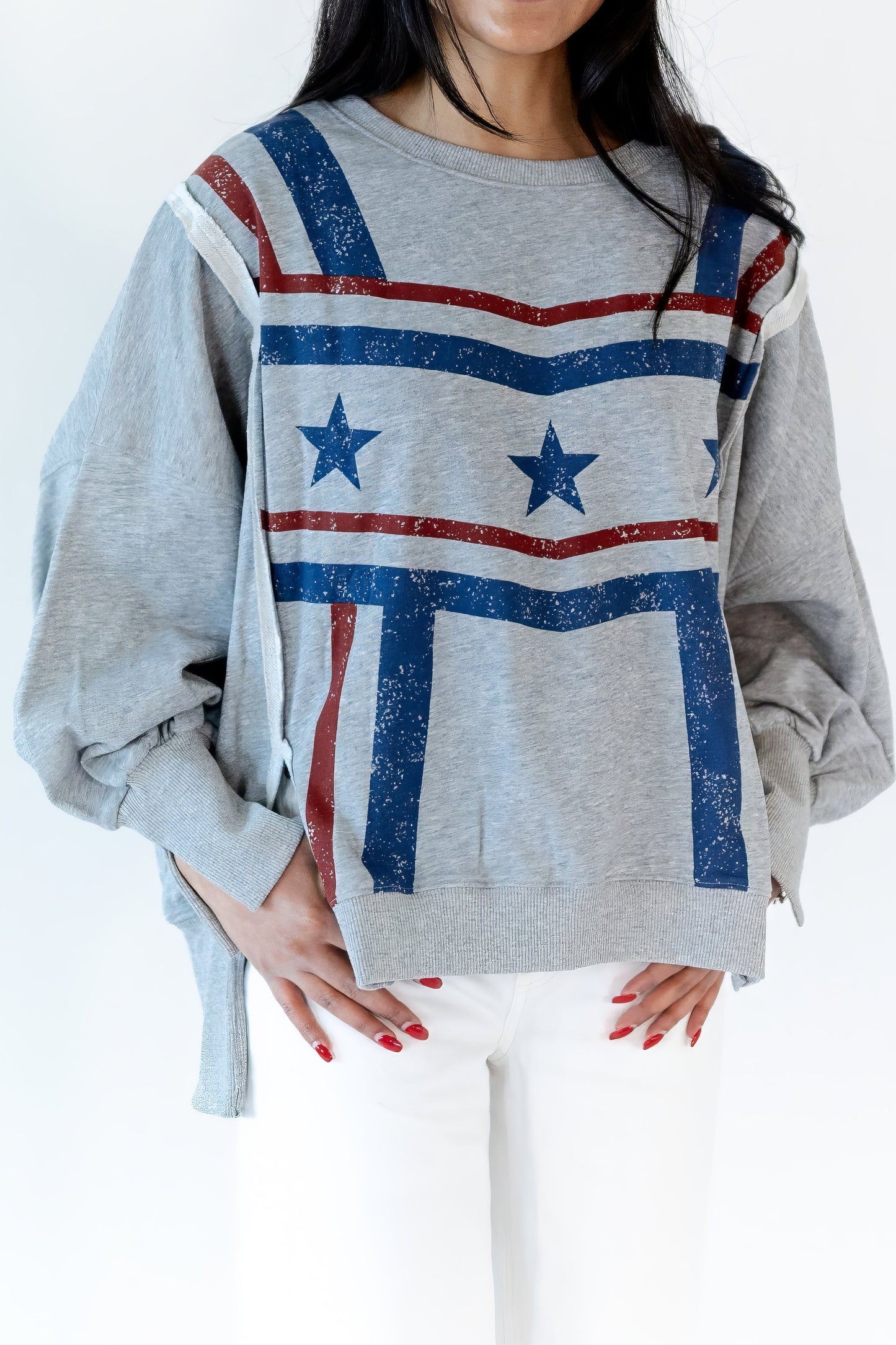 PATRIOTIC PULLOVER