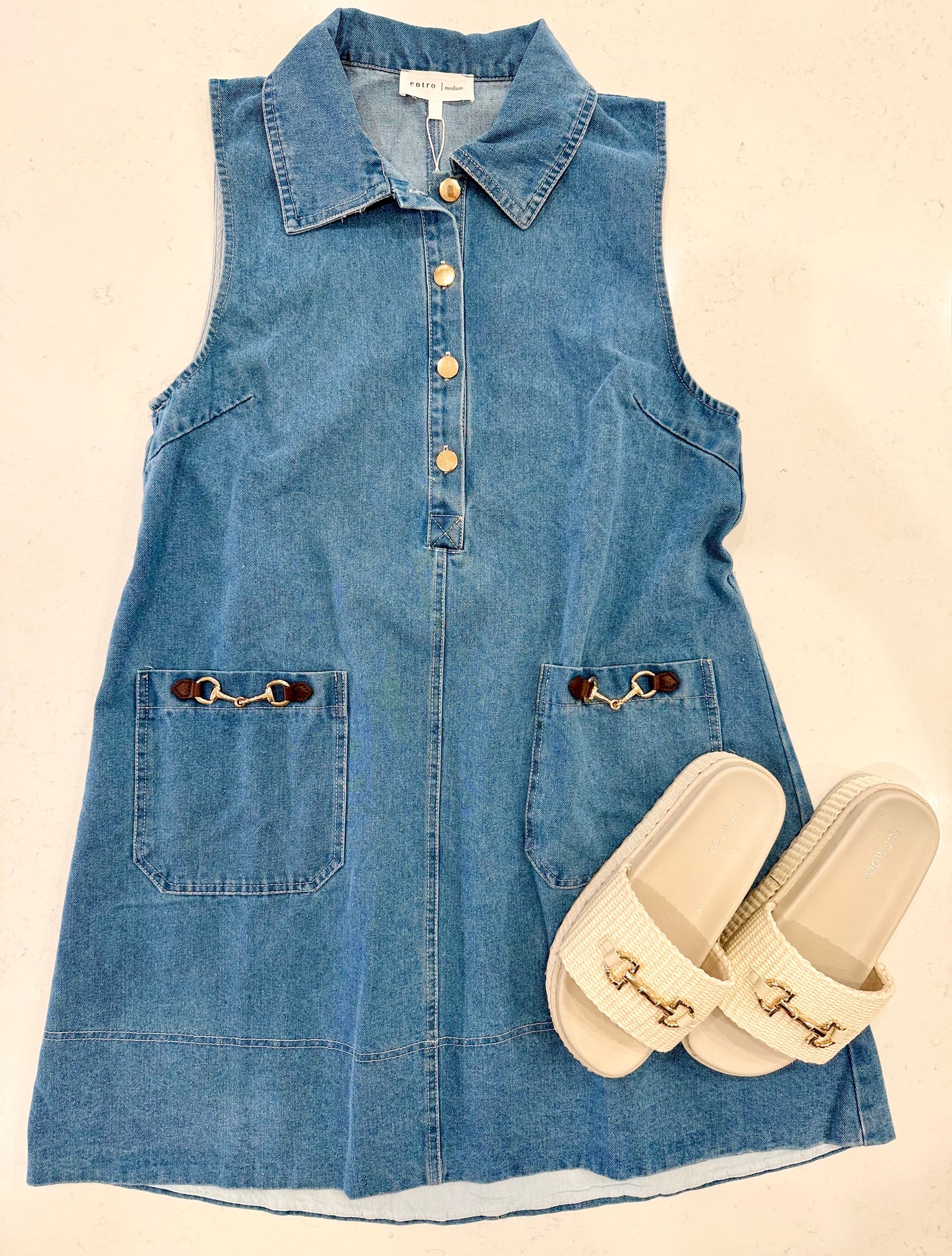 SUMMER DENIM DRESS