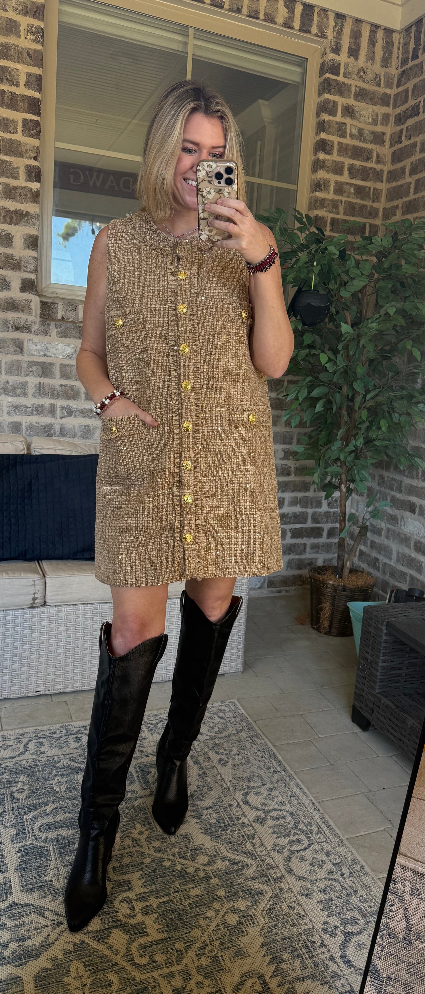 TWEED CLASSIC DRESS