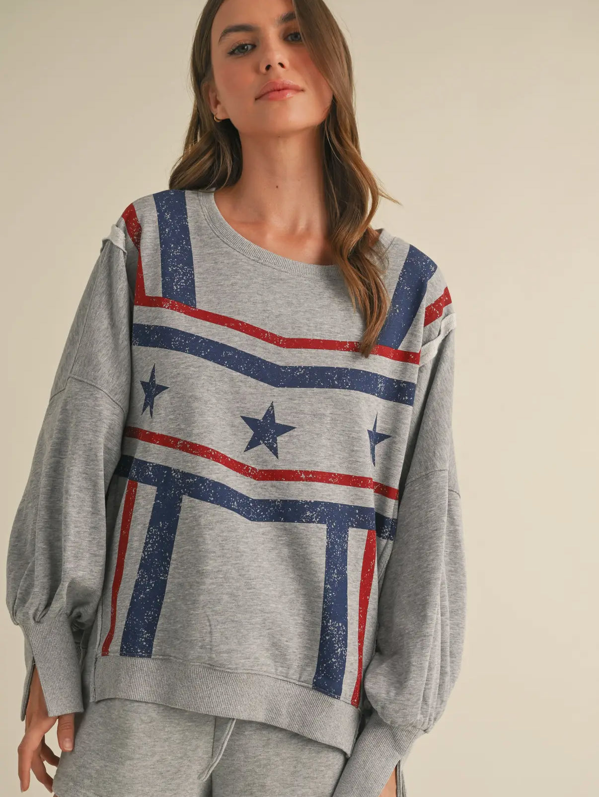 PATRIOTIC PULLOVER