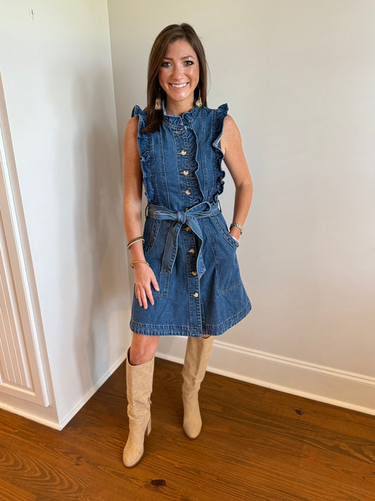 ALICE DENIM DRESS