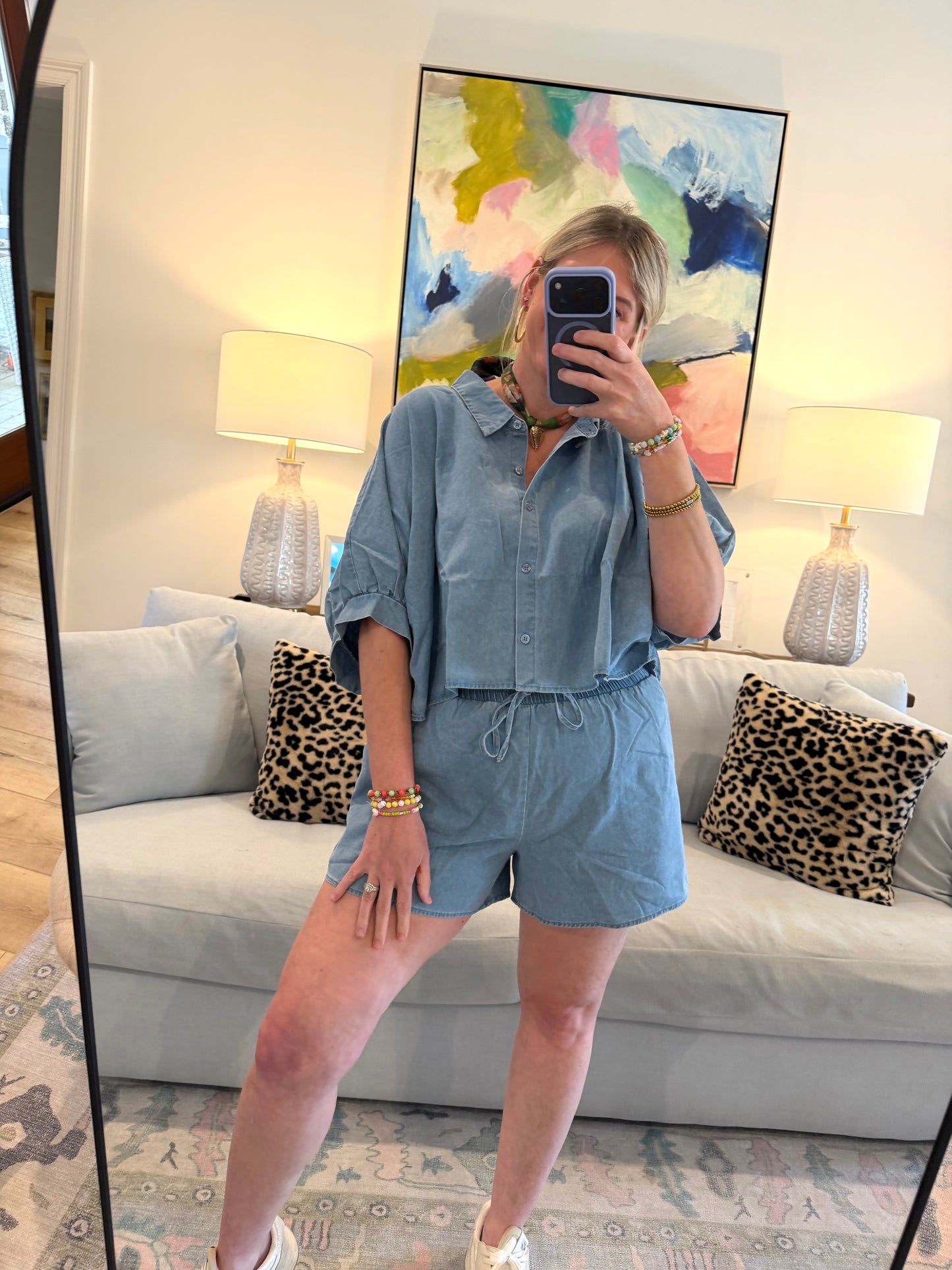 D+M DENIM SET