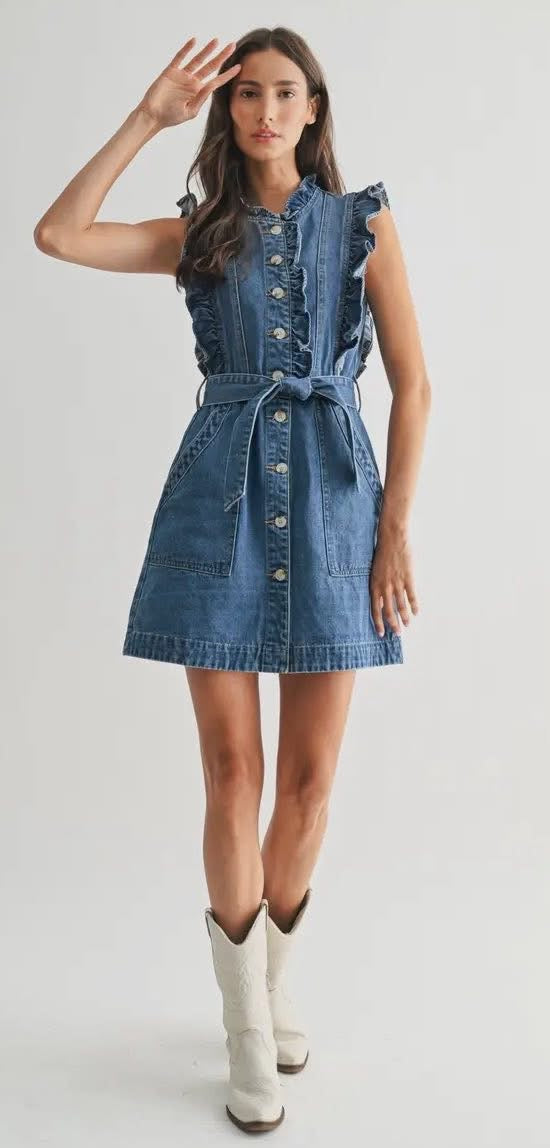 ALICE DENIM DRESS