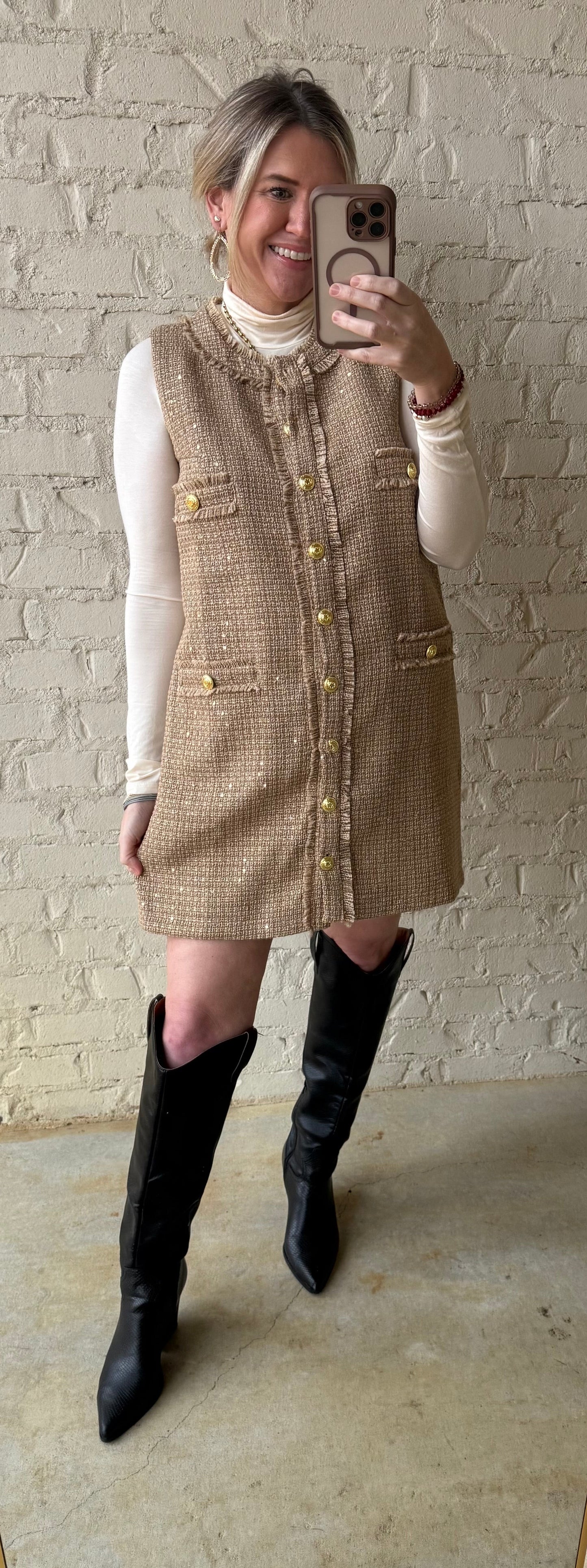TWEED CLASSIC DRESS