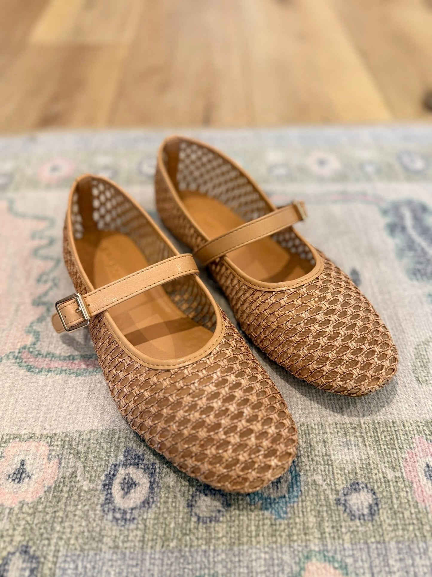 WOVEN MESH MARY JANE