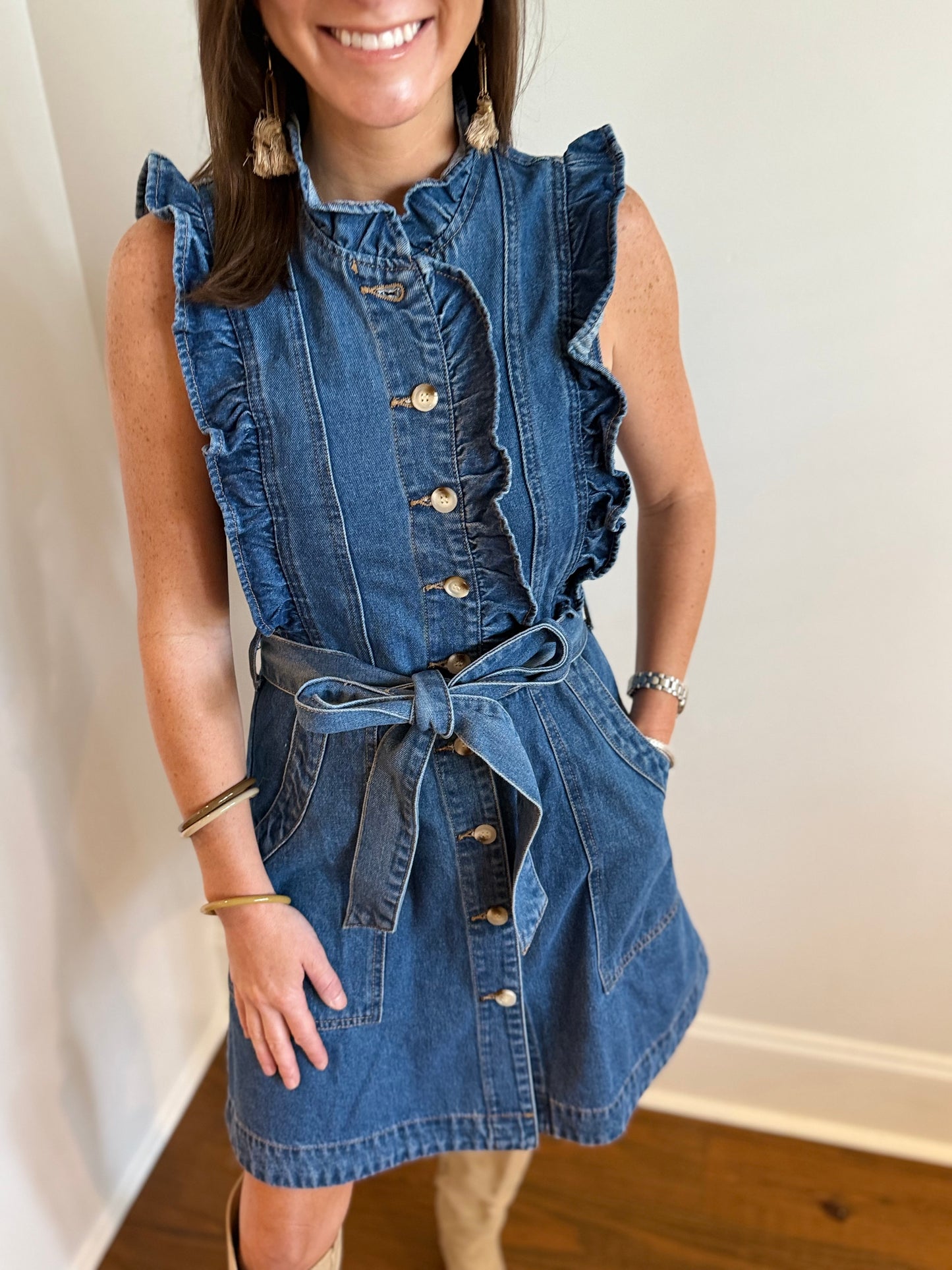 ALICE DENIM DRESS