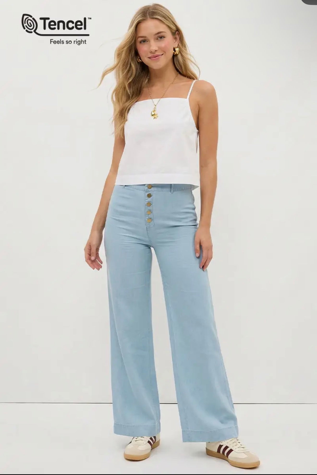 TENCEL HIGH WAISTED PAINT