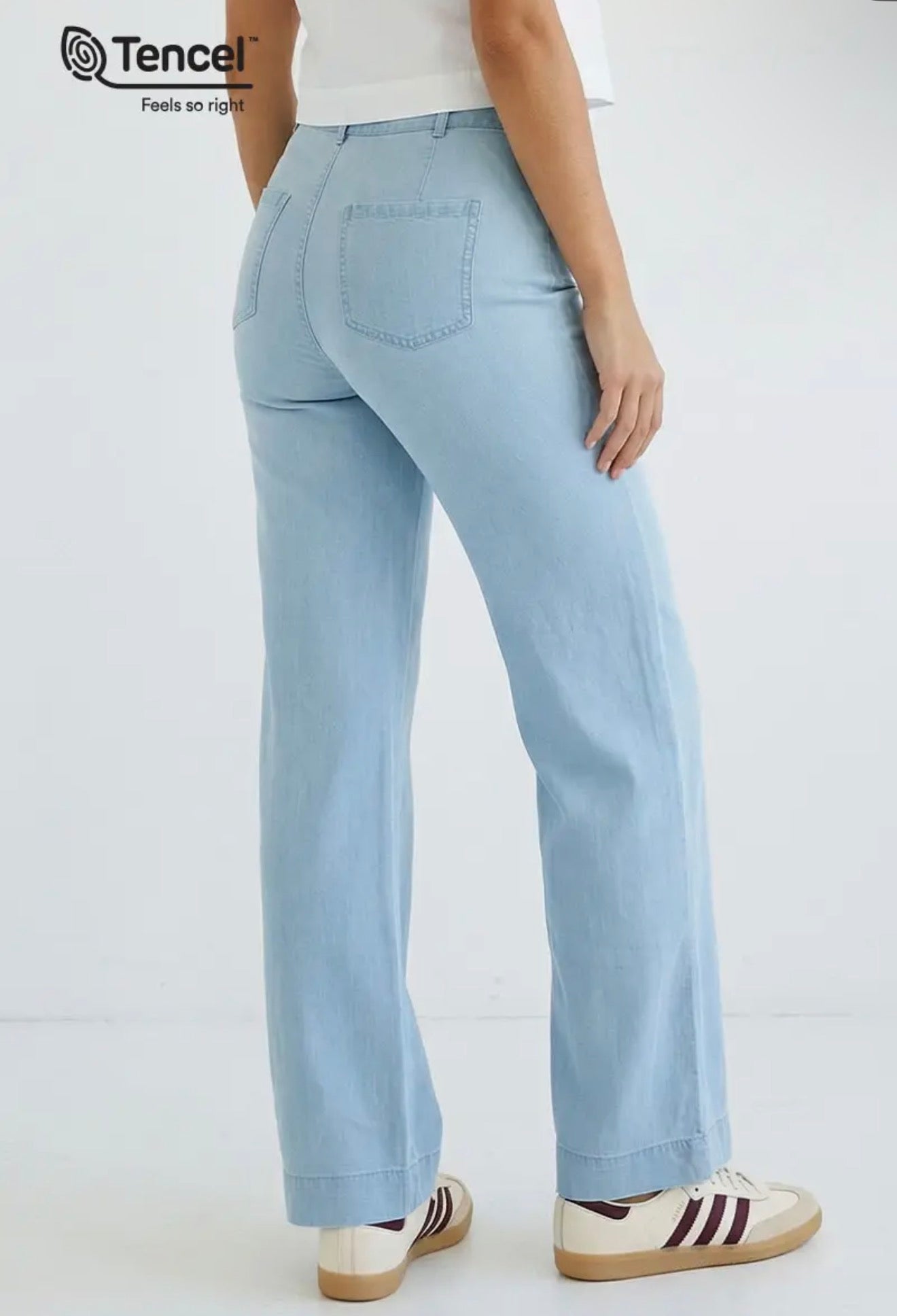 TENCEL HIGH WAISTED PAINT
