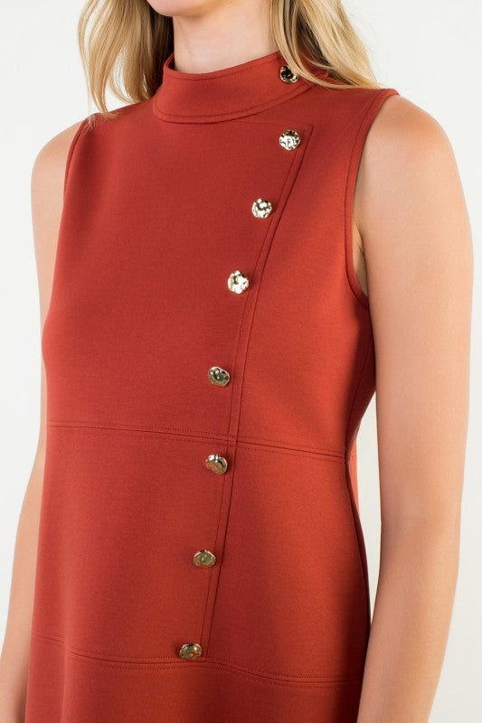 JENNIFER SLEEVELESS DRESS