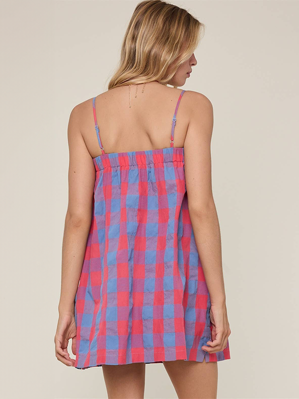 PLAID CAMI MINI