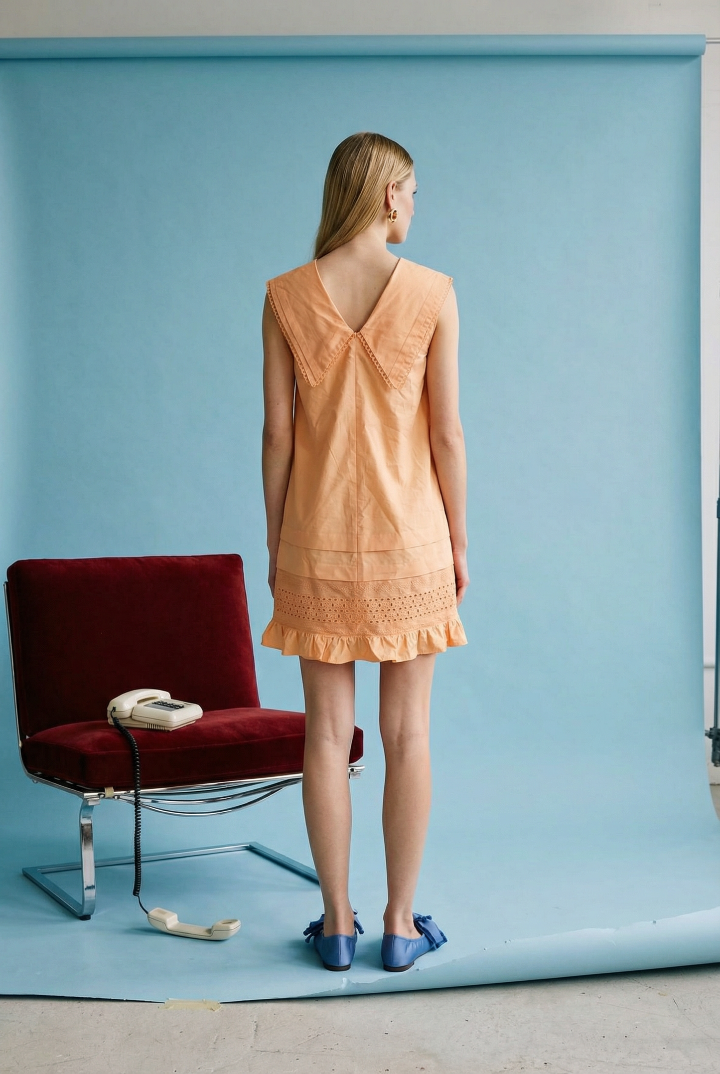 SHERBET SAILER MINI DRESS